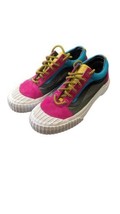Vans Old Skool TC Lug 66 Supply Women&#39;s 6 Mens 4.5 Skate Shoes Pink Blue Green - £23.72 GBP