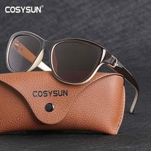 2019 Luxury Brand Designer Women Sunglasses Polarized Cat Eye Lady Elega... - £21.15 GBP