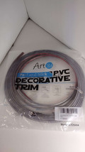 Art3d 30 Ft Peel and Stick Flexible Vinyl Molding Trim for Wall Tile Edg... - £7.43 GBP