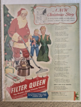 FILTER QUEEN VACUUM CLEANER-w Santa Clause - 1947 - Advertisement AD - 1... - $17.19