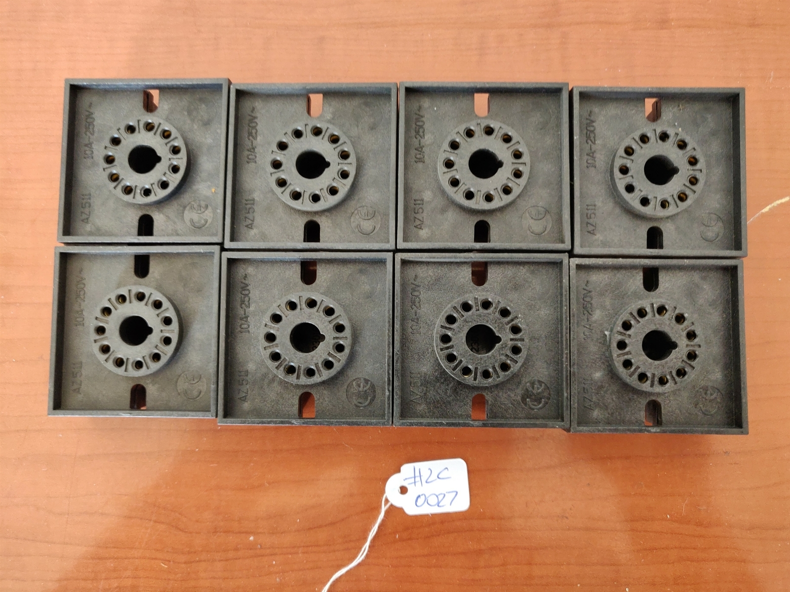 Lot of 8 Crouzet AZ-511 Relay Sockets - NEW NB - $90.16