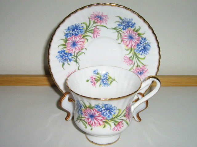 Primary image for Vintage Paragon English Bone China Cup & Saucer, 1950s / 1960s, Pattern #F54E