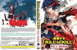 Anime Dvd~Kill La Kill(1-24End)English Subtitle&amp;All Region+Free Gift - £13.27 GBP