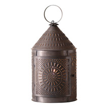 Irvins Country Tinware 17-Inch Fireside Lantern in Kettle Black - £83.05 GBP