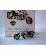 2008 Hallmark  Ornament Harley-Davidson Miniature Series 2002 VRSCA V-Rod  - $281.99 MXN