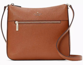 Kate Spade Leila Swingpack Crossbody Brown Leather KB649 NWT $329 Retail - £98.90 GBP