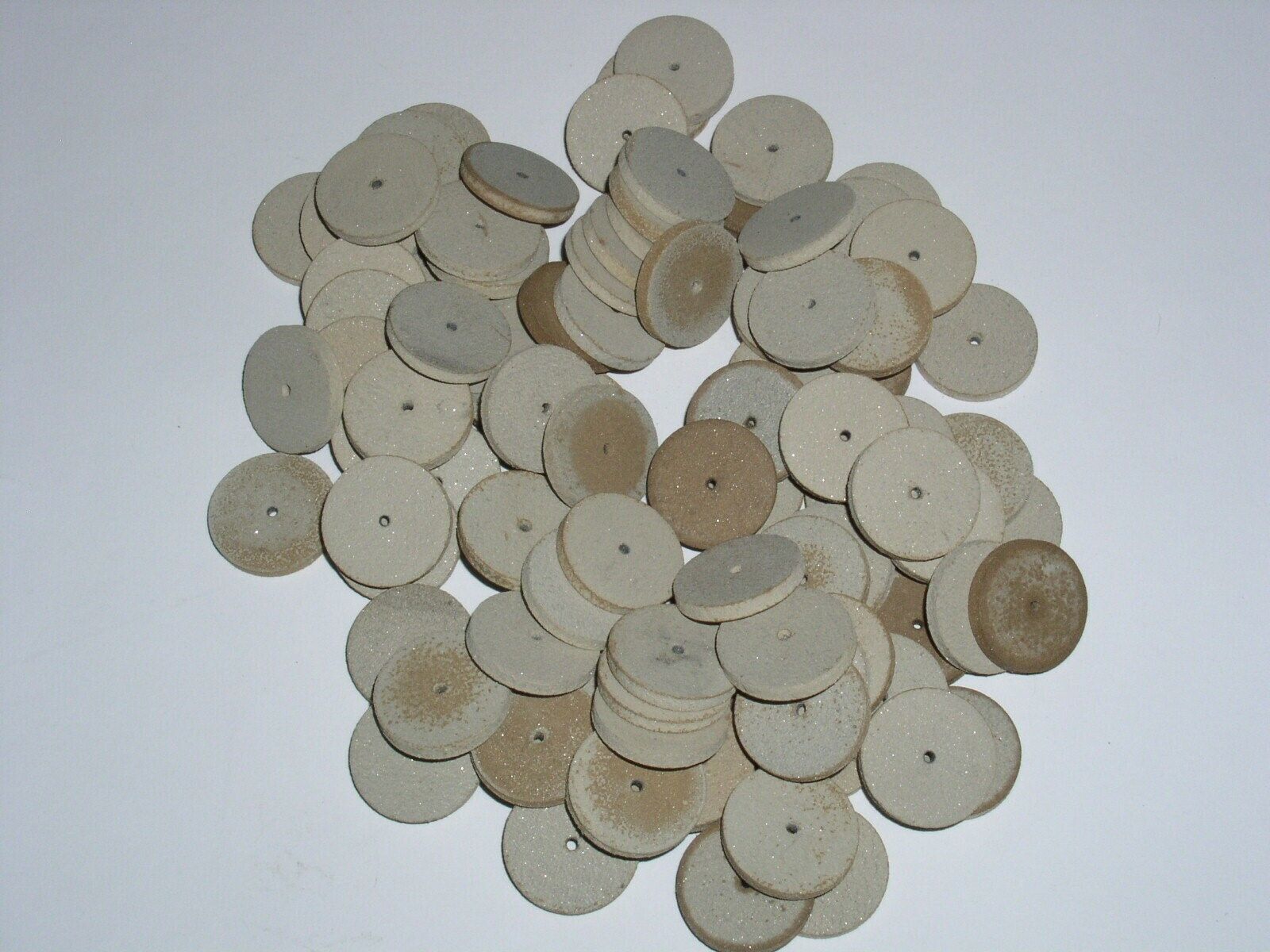 Dental Lab Rubber Wheels Lot Various 7/8 Inch 92 Count - $14.99