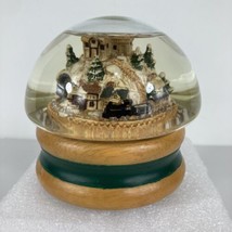 San Francisco Music Box Company Snow Globe Winter Wonderland Train Chris... - £17.12 GBP