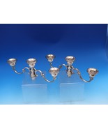 Chantilly by Gorham Sterling Silver Pair Candelabra Tops 3-Light (#8409) - $1,803.68 CAD