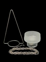 Arabia Finland Hetta Hanging Finn Crystal Candle Holder Markku Salo Nuut... - $52.84 CAD