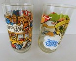 2 Vtg 1981 Great Muppet Caper Happiness Hotel McDonald&#39;s 5.5&quot; Drinking G... - $16.48