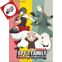 Spy X Family Season 1+2 (Vol. 1-37 End) Complete Series English Dubbed Anime DVD - $36.77