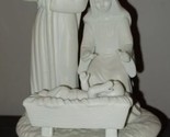 Porcelain Nativity Holy Family Music Box Silent Night Musical Enesco 198... - $30.00