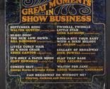 great moments in show business [Vinyl] VARIOUS - $9.75