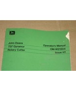 JD John Deere 737 Gyramor Cutter  Operators Manual - £15.59 GBP