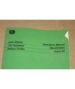 JD John Deere 737 Gyramor Cutter  Operators Manual - $19.95
