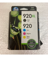 Genuine OEM  HP 920XL Black &amp; 920 Tri-Color Ink Combo Pack  / New - Exp ... - €13,60 EUR