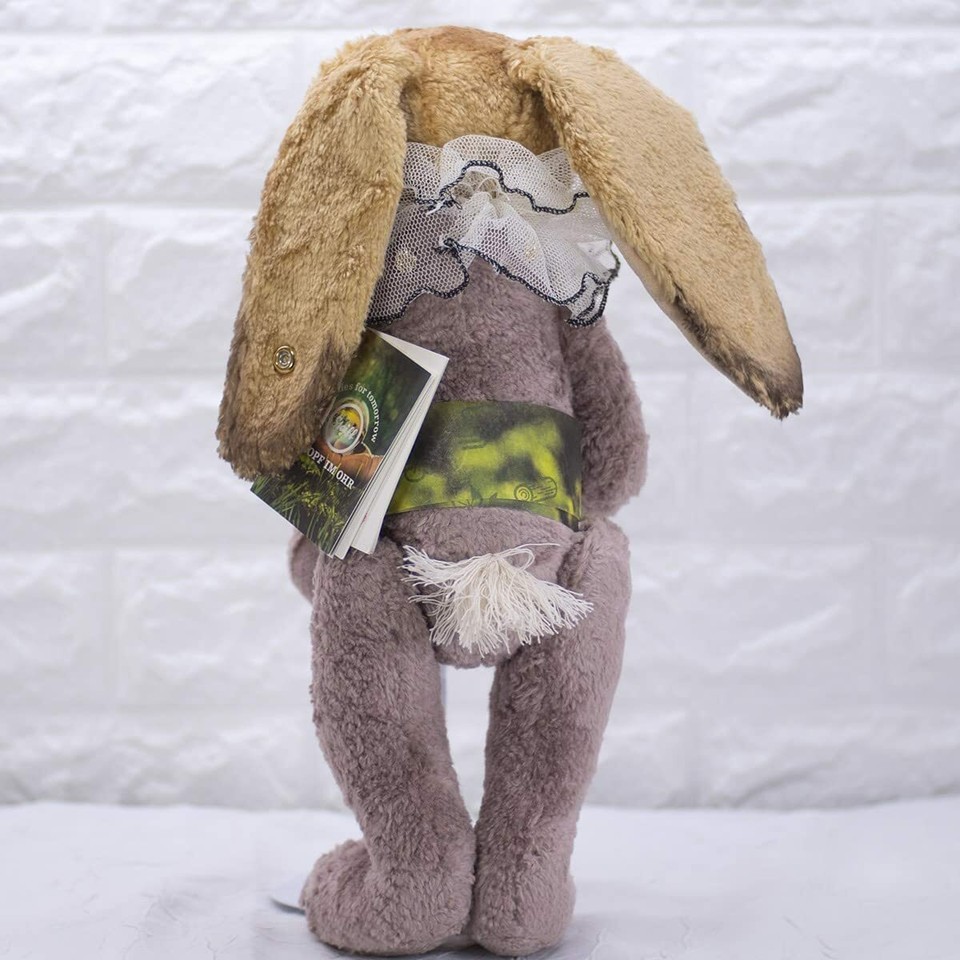 STEIFF  - Teddies for Tomorrow Lavender Rabbit 13" Limited Edition Plush by STEI Item image 2