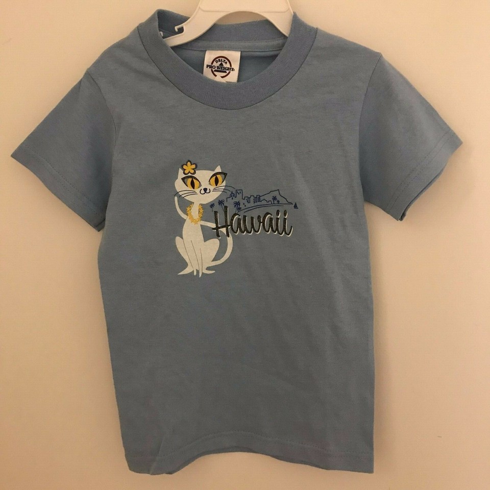 New Hawaii Kitty Youth Girls XS Shirt - £6.02 GBP