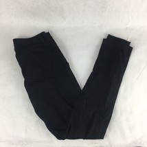 Pripe Womens Skinny Slim Pants Black Low Rise Zipper Fly Pockets Stretch S - £14.93 GBP