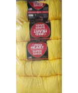 Red Heart Super Saver Yarn Bright Yellow 5-Pack - $28.50