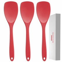 Upgrade Silicone Spatula Spoon Set, Heat Resistant Rubber Spoonula, Seamless Non - £22.44 GBP