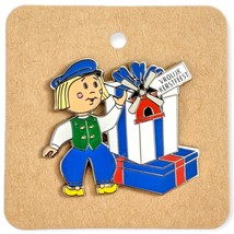 It&#39;s a Small World Disney Lapel Pin: Dutch Child Holiday Gifts  - £27.34 GBP