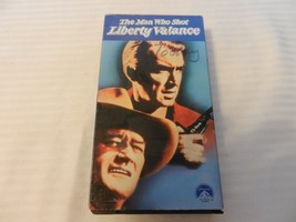 The Man Who Shot Liberty Valance (VHS) James Stewart, John Wayne - £7.96 GBP