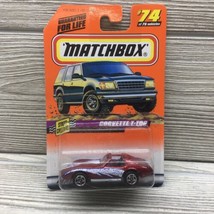 Matchbox #74 Corvette T-Top Red 1:61 Street Cruisers Series 1998 New - $5.93