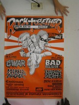 Bad Religion Gwar Naplam Death Morbid Angel Poster Berlin July 5 and 6 1991 - $116.53