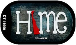 An item in the Jewelry & Watches category: Delaware Home State Outline Novelty Dog Tag Necklace DT-11999