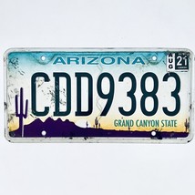 2021 United States Arizona Grand Canyon Passenger License Plate CDD9383 - £12.97 GBP