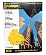 1997 ADC Baltimore City &amp; County Maryland Street Map Atlas 22nd Edition - $30.00