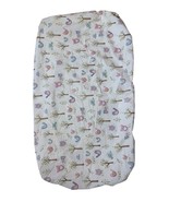 Pottery Barn Kids Organic Cotton Crib Fitted Sheet Woodland Bird NOTE Ma... - $14.72 CAD