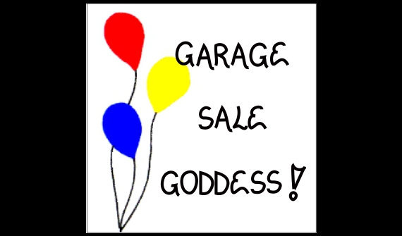 Primary image for Magnet - Garage Sales - Humorous saying, yard sale enthusiasts.  Red, Yellow, Bl