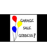 Magnet - Garage Sales - Humorous saying, yard sale enthusiasts.  Red, Ye... - $5.41 CAD