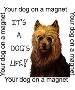 Dog magnet - quote, custom photo, your dog, personalized - £3.09 GBP