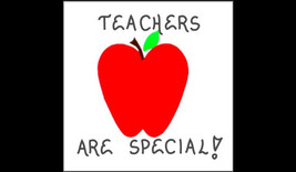 Teacher Magnet  Quote, teaching, red apple design - £3.15 GBP