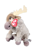 TY Beanie Baby Sparkle Disney’s Frozen Sven Plush Reindeer Hang Tag 6 inches - £5.53 GBP