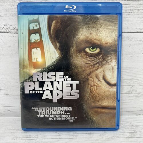 Rise Of The Planet Of The Apes Blu ray 2011 Andy Serkis Caesar Widescreen Item image 2