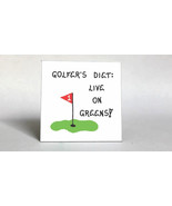 Magnet - Dieting Magnet  - Humorous diet quote, dieter, golfer, putting ... - $5.37 CAD