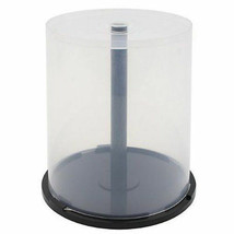 Six (6) 100 Disc Capacity Empty Cd Dvd Bluray Storage Cake Box Case Spindle - £36.33 GBP