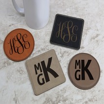 Leatherette Coasters - Set of 6 - £11.99 GBP