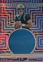 2022 Panini Illusions Matt Corral RC Rookie Instant Impact Patch #II-MC Panthers - £3.78 GBP