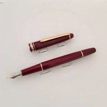 Montblanc Meisterstuck 144 Bordeaux Fountain Pen, Made in Germany - £326.96 GBP