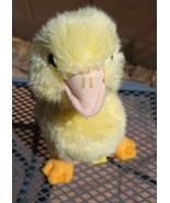 Aurora 7.5&quot; Miyoni Duckling Plush Stuffed Animal Toy - £8.85 GBP