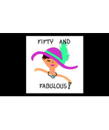 Age Fifty Magnet Quote, Fiftieth Birthday, Turning 50, Lady, Rhinestone ... - $5.36 CAD