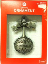 Christmas Ornament Parents to Be 2012 Decoration Baby Rattle Toy NEW - £9.87 GBP