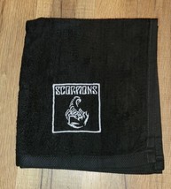 Scorpions Embroidered Golf Sport Towel 16x18 Black - $16.00