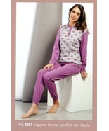 Pajamas Hot Women&#39;s Seraph Cotton Point Milan Winter 8197 Mapom - £18.79 GBP